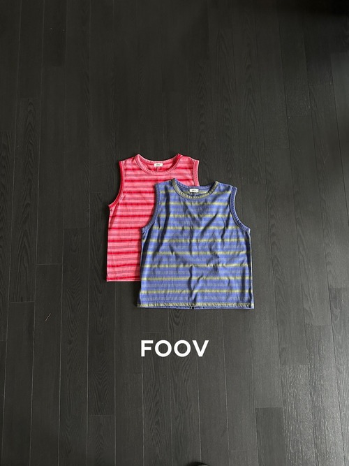 FOOV［取寄］border twim tee 26summer