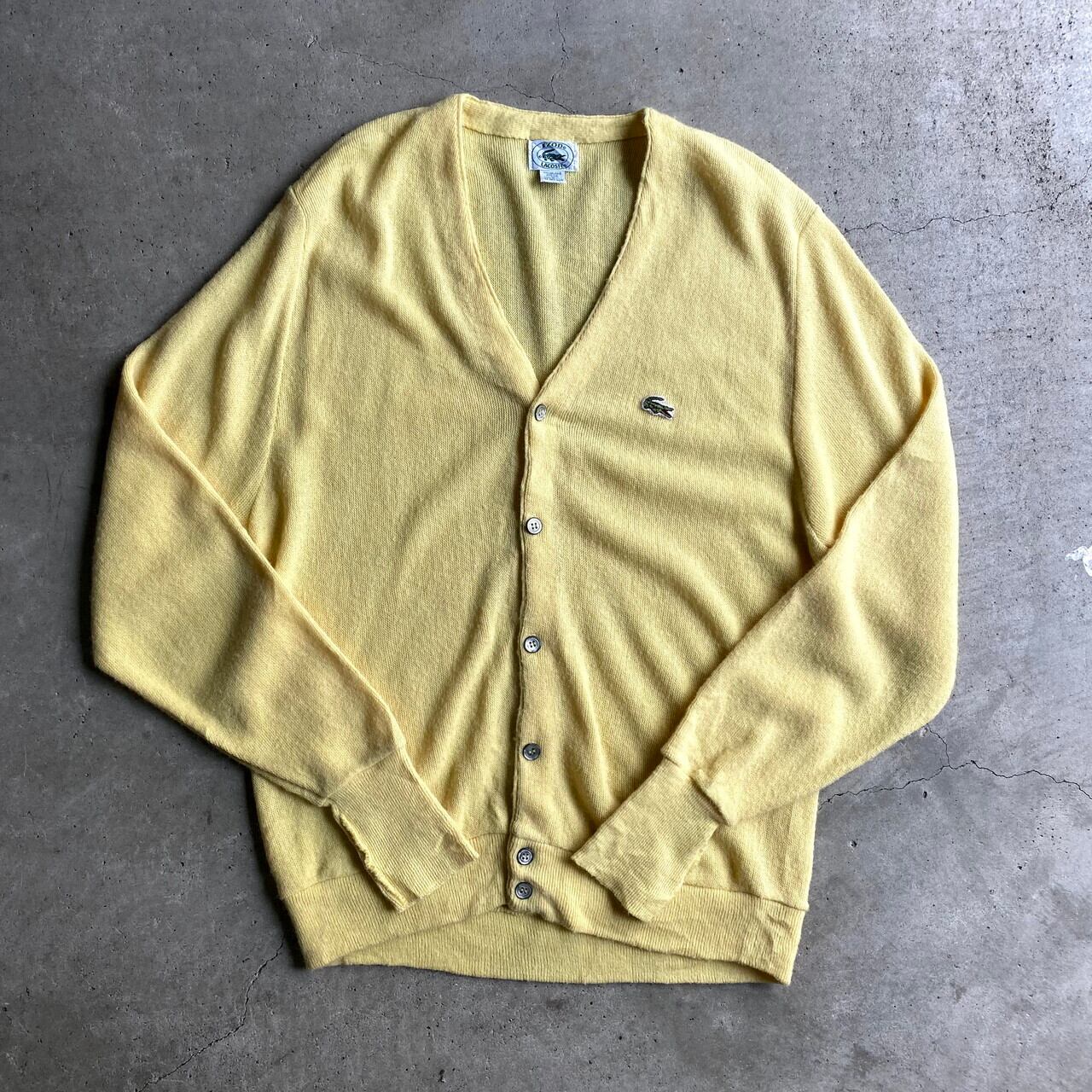 80年代 USA製 ビンテージ IZOD LACOSTE アイゾッド ラコステ レモン 