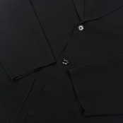 G-STAGE ジーステージ ジャージー 2B テーラードジャケット 4L/ブラック メンズ