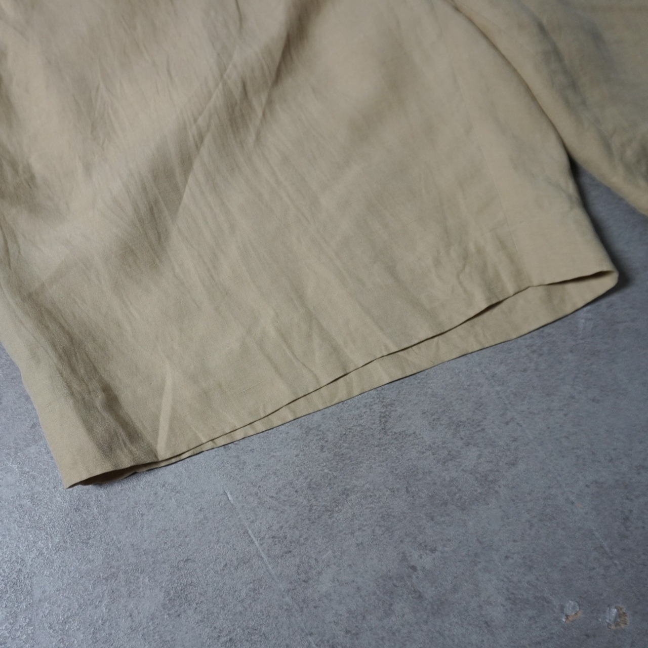 Polo by Ralph Lauren Double-pleated linen silk shorts [W40] 古着 - 5