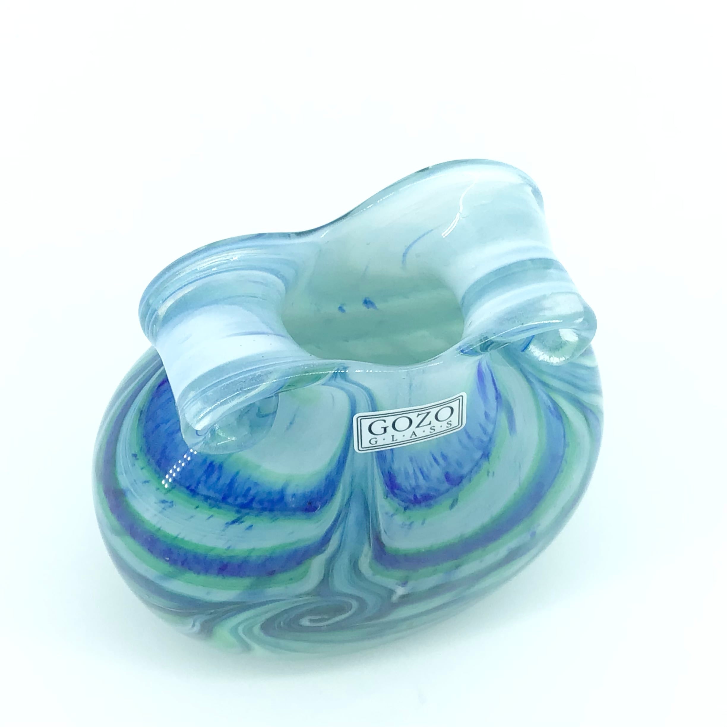 SEASCAPE COLLECTION」FLOWERBASE-CITADEL1 | Malta Glass Japan
