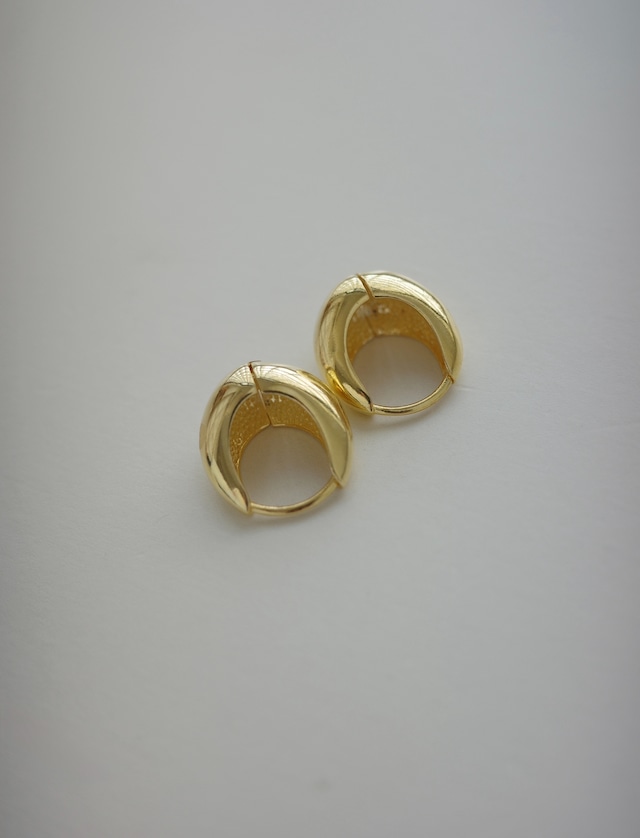 (即納) Fil. / Moon earrings 2color