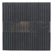 和気産業 防振ゴムA 黒 10X200X200mm BGA-04 防振 防音 洗濯機 室外機 1枚入