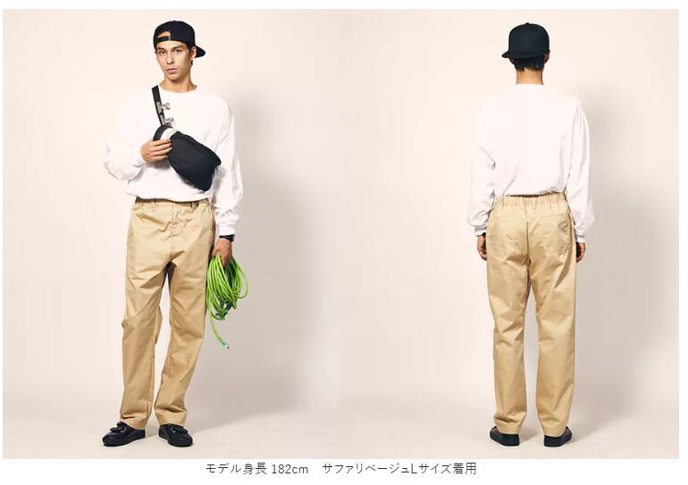 パンツ go XGMTP01H2 裾取り外し 2WAY パンツ