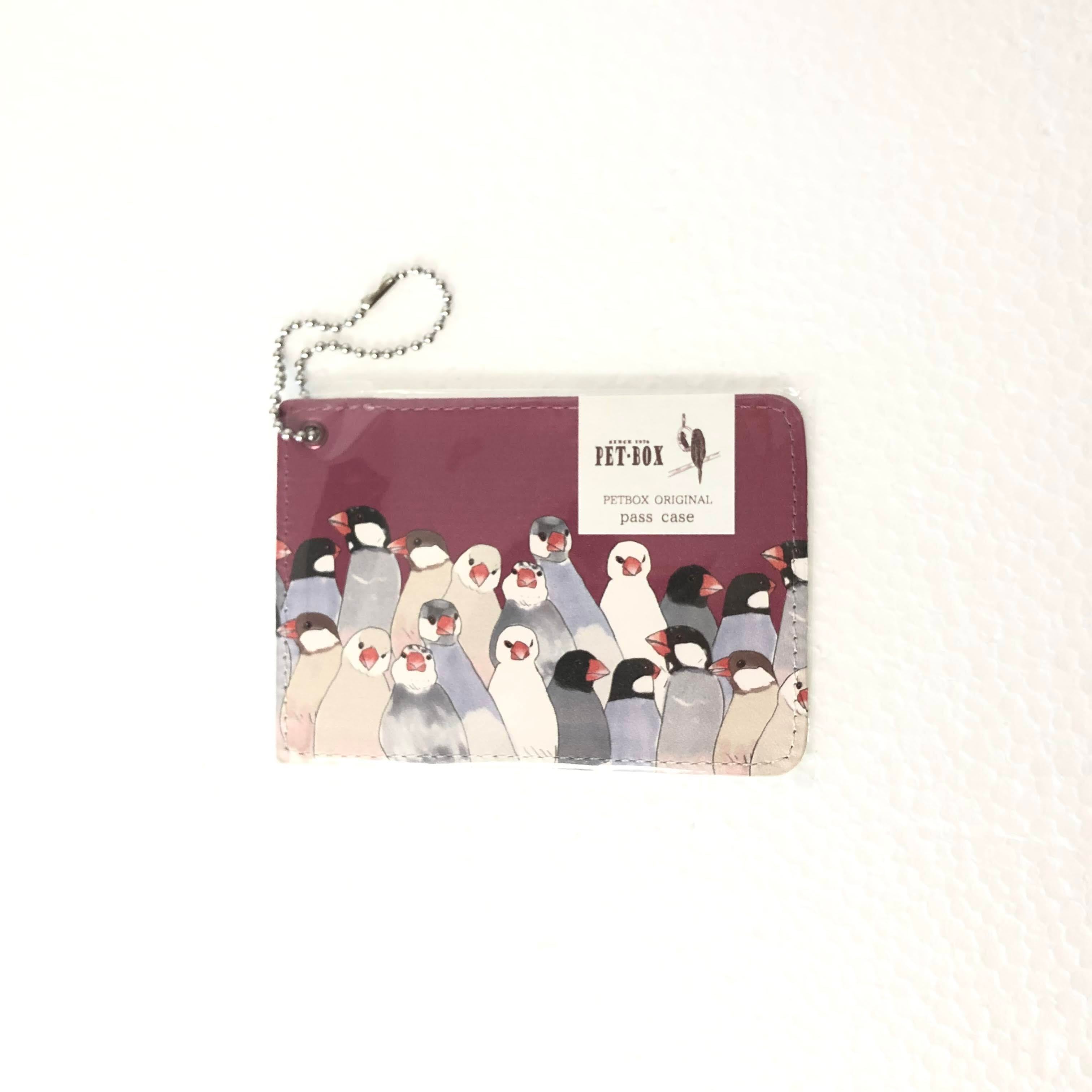文鳥だらけ パスケース | petbox1976