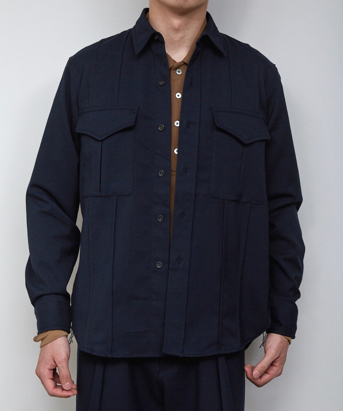 Kics Document . ストレッチツイルCPO (BEIGE) STRETCH TWILL CPO / ストレッチツイルCPO (NAVY) | KICS