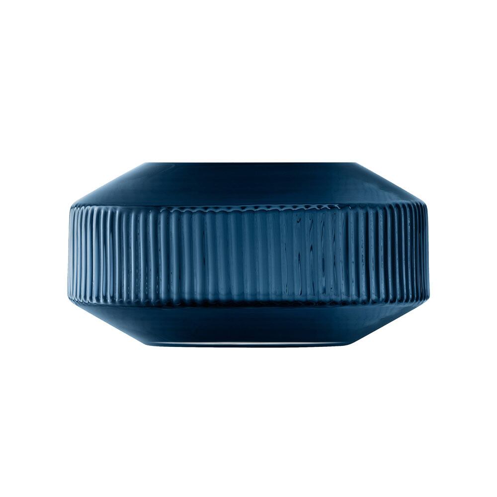LSA エルエスエー Rotunda Wide Vase G1655-14-610 ネイビー LRT10 高さ14cm / 花器 花瓶 フラワーベース