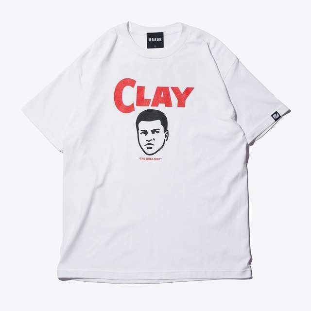 "CLAY" T-SHIRT  WHITE