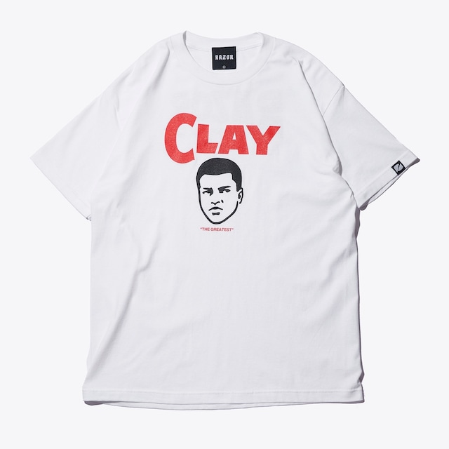 "CLAY" T-SHIRT  WHITE