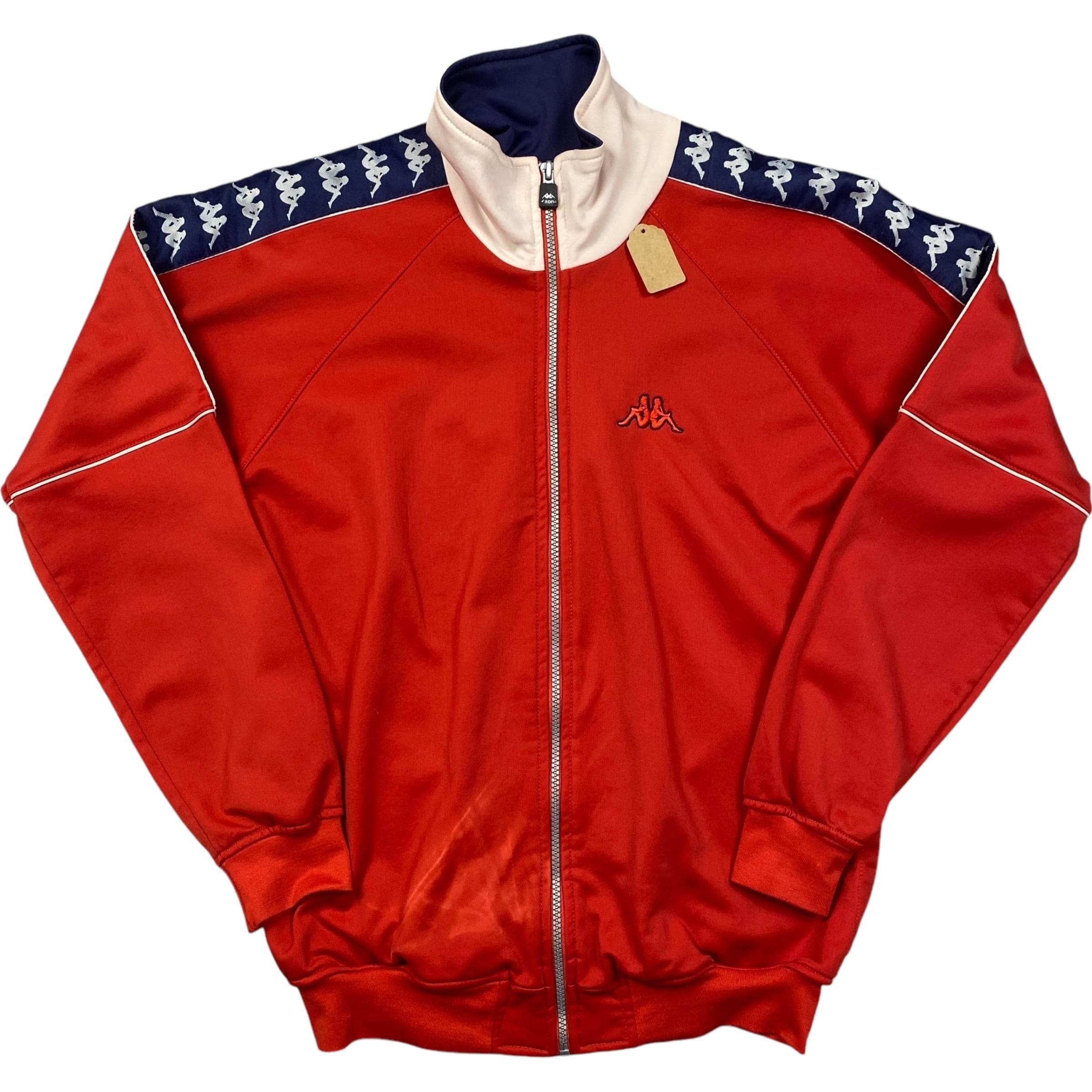 《YXXL》Kappa カッパ 刺繍 バックプリント トラックジャケット 90年代 vintage No.4302