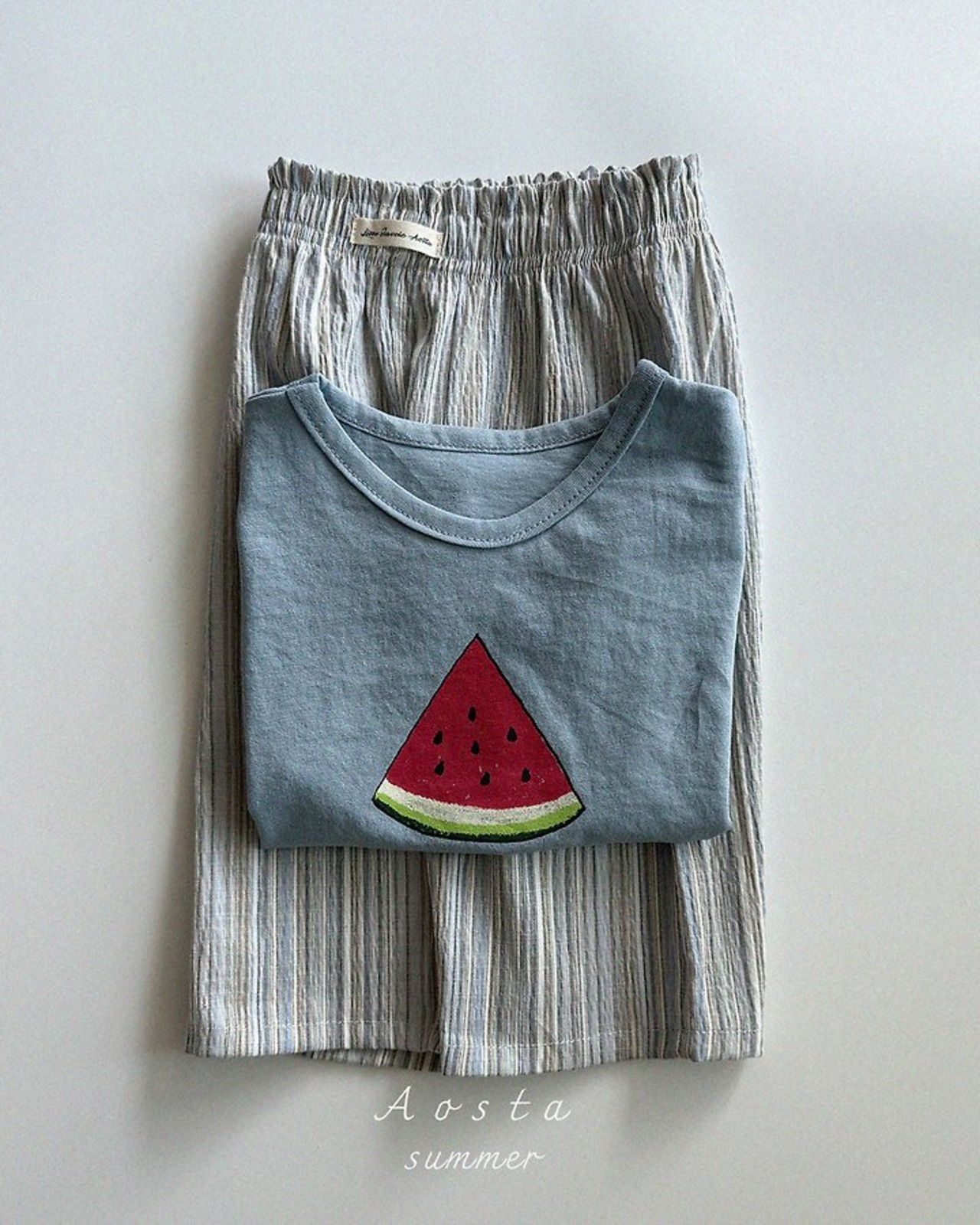 [Aosta] Watermelon Tee / [아오스타] 수박티