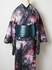 【受注商品】RumiRockセオαゆかた「月面」　[A1703]