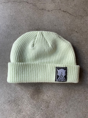 TIME SCAN x GN888 BEANIE LIMEGREEN