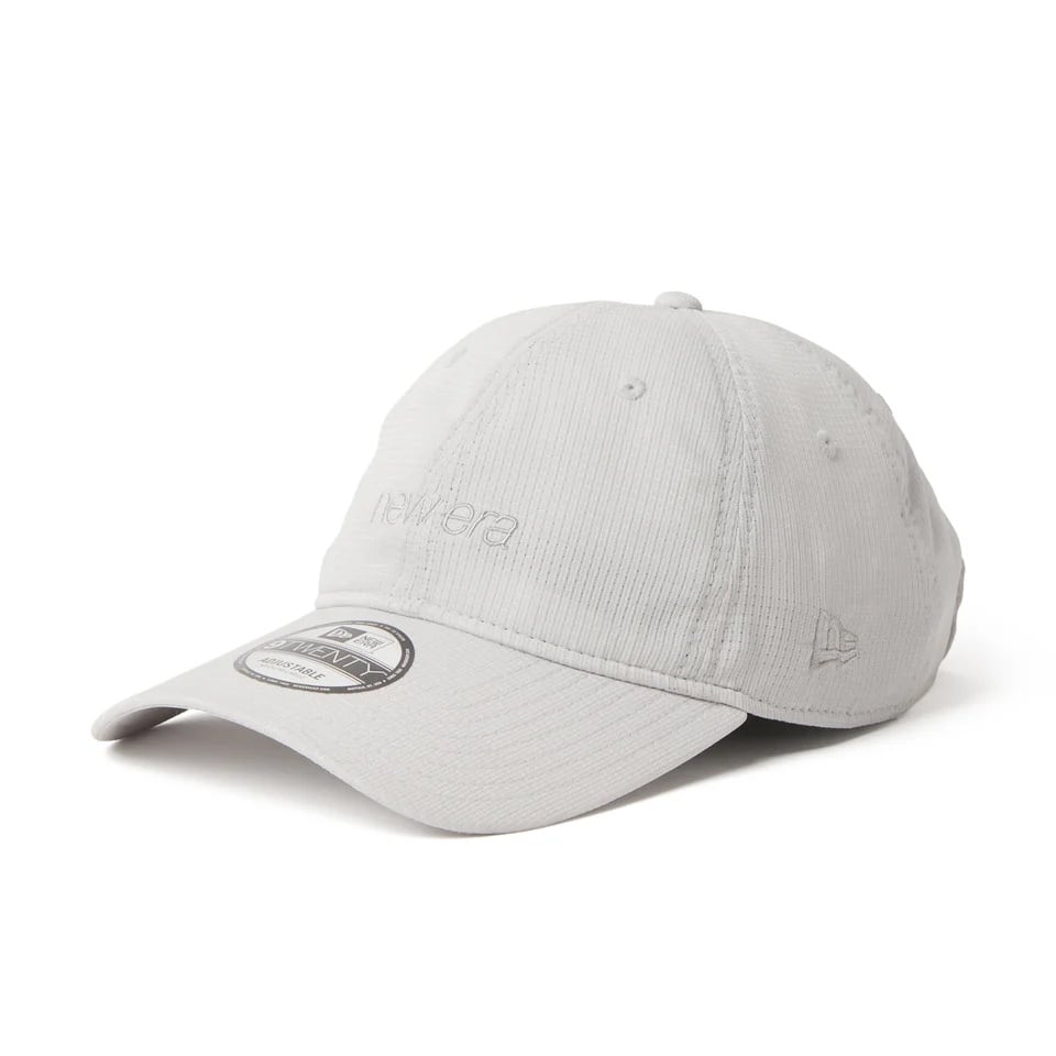 NEW ERA(ニューエラ)Women's 9TWENTY Dot Air Wordmark Logo -グレージュ レディースキャップ