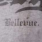 00s USA製 HARLEY-DAVIDSON ロンTee 袖プリント グレー