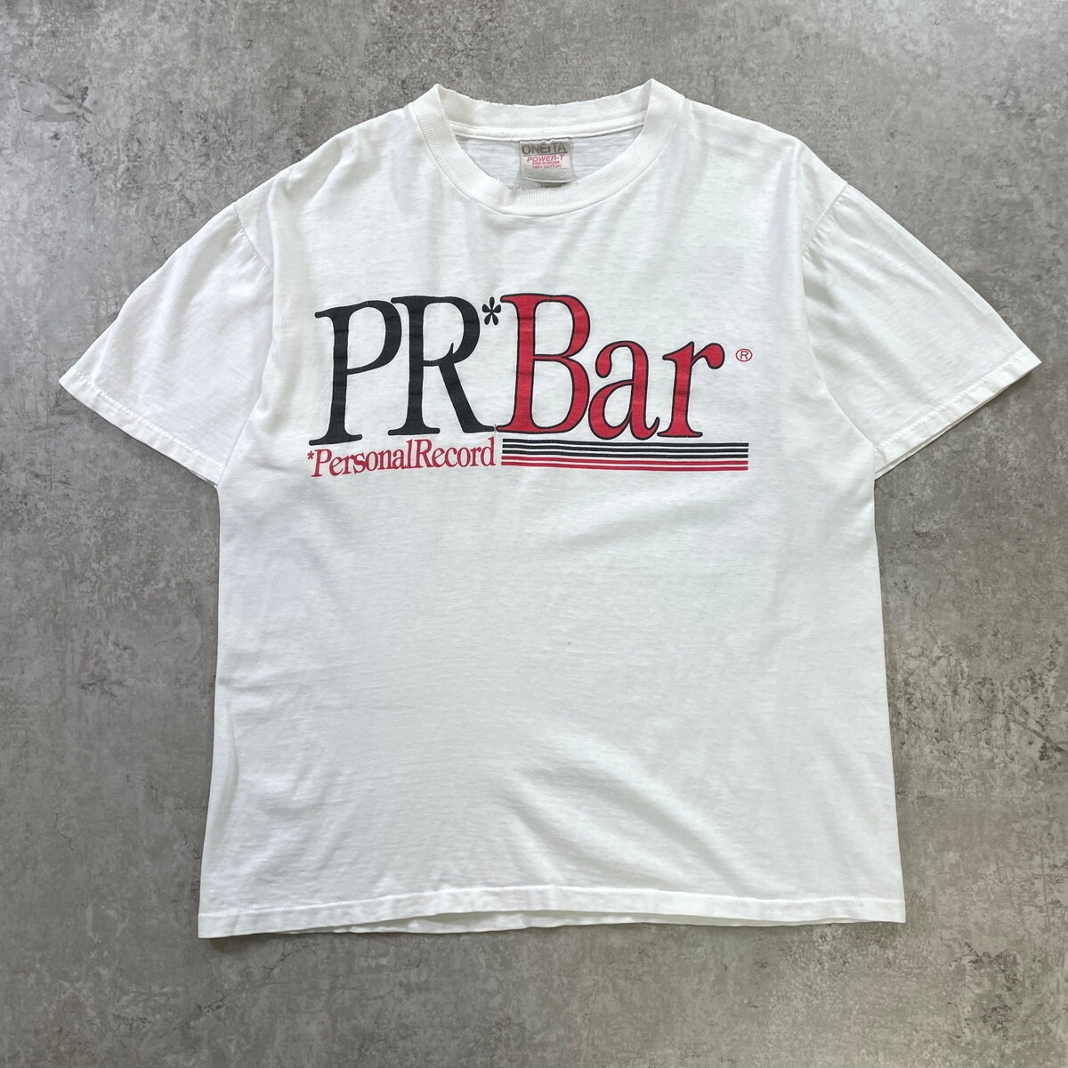 90年代 PR Bar FASTBURN アドバタイジングプリント Tシャツ メンズS 