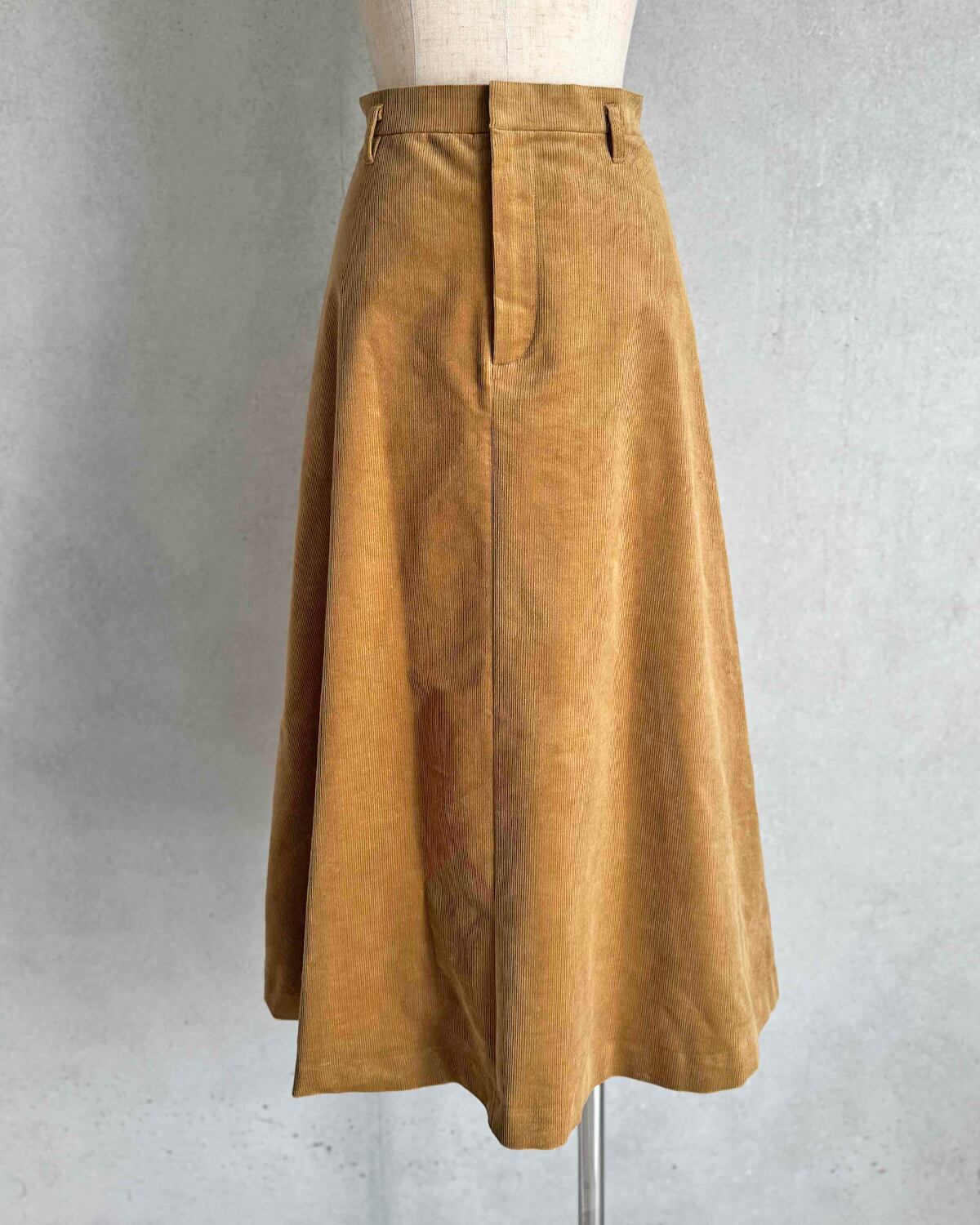 コーデュロイ四枚接ぎフレアスカート【 日本製 / 手洗い可】 | 小さい