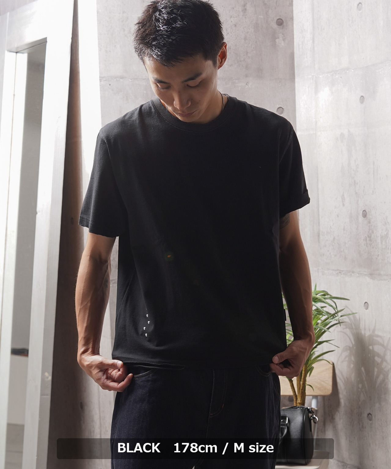◆スプレー加工 ダメージTシャツ◆fr-0336-9s