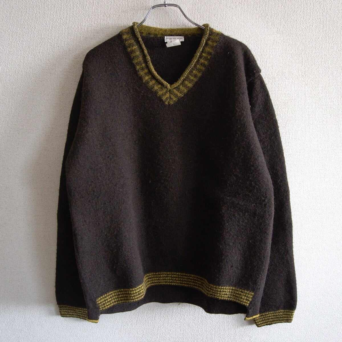 DRIES VAN NOTEN - Dries van Noten 90s ライカ期 ニット ジャケットの