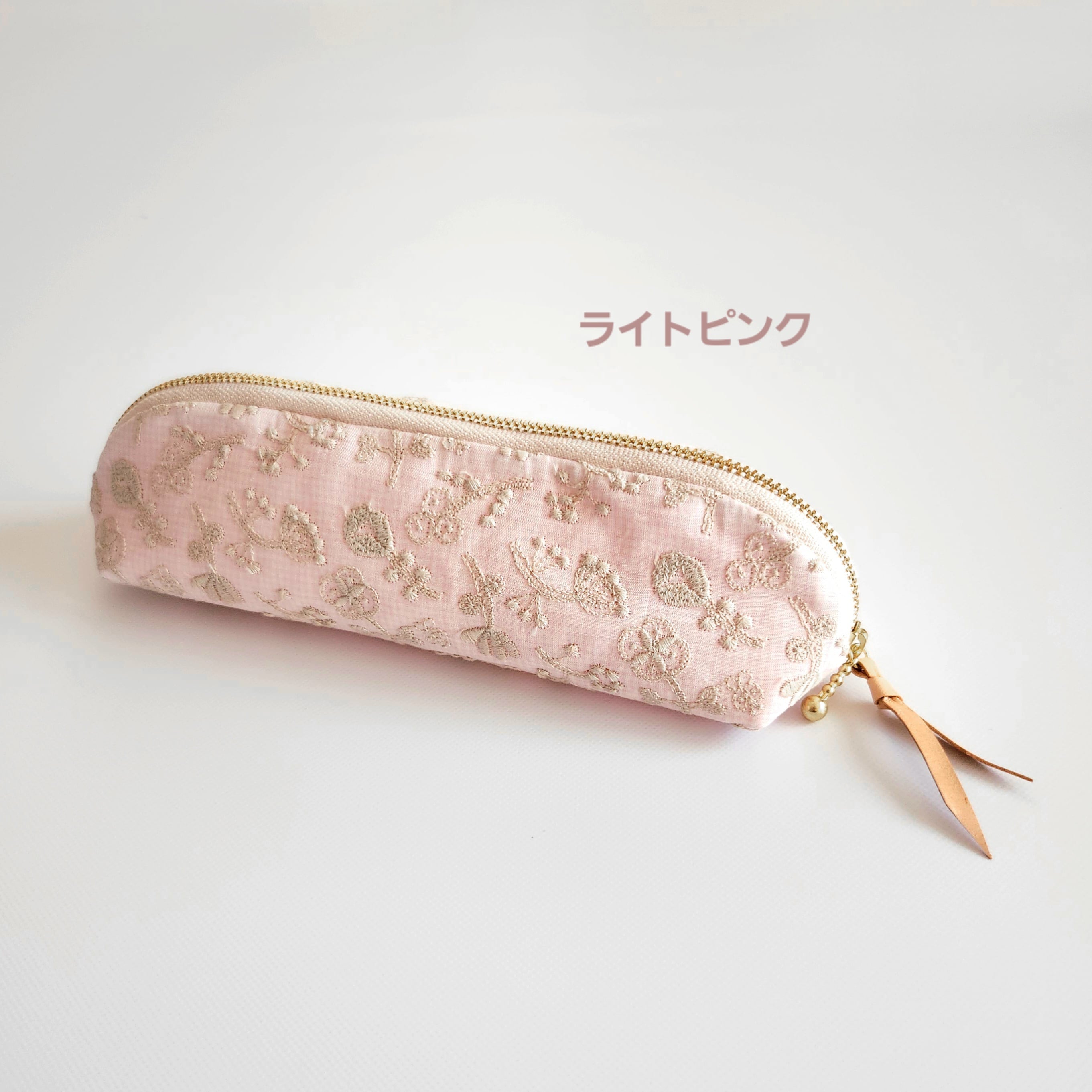 ミナペルホネン×check&stripeのペンケース│メガネケース│ロング