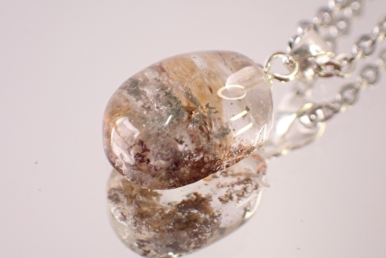 SV925 ガーデンクォーツネックレス　[D3-3]