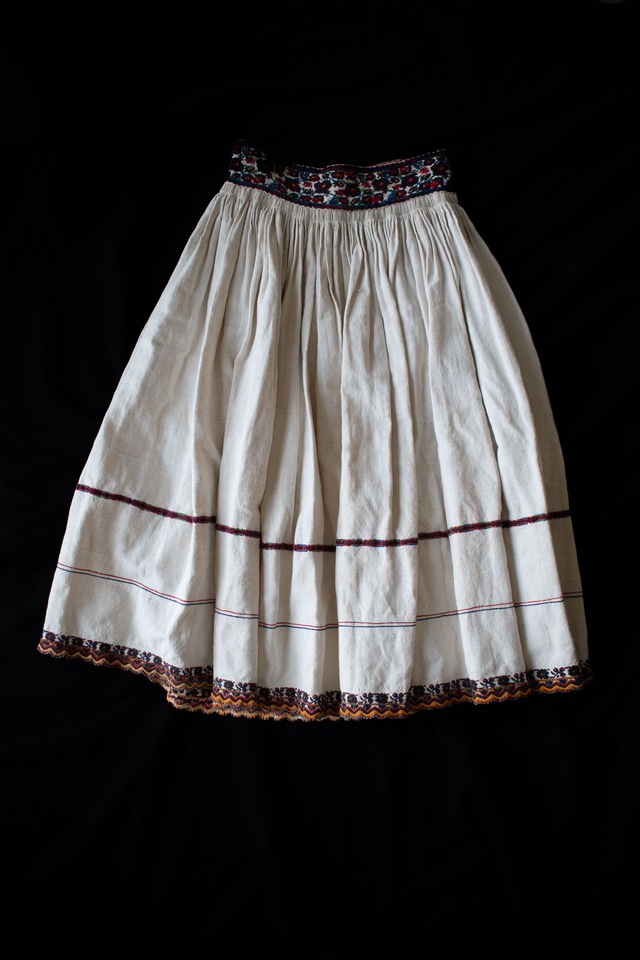 50's vintage Eastern European Folk Skirt