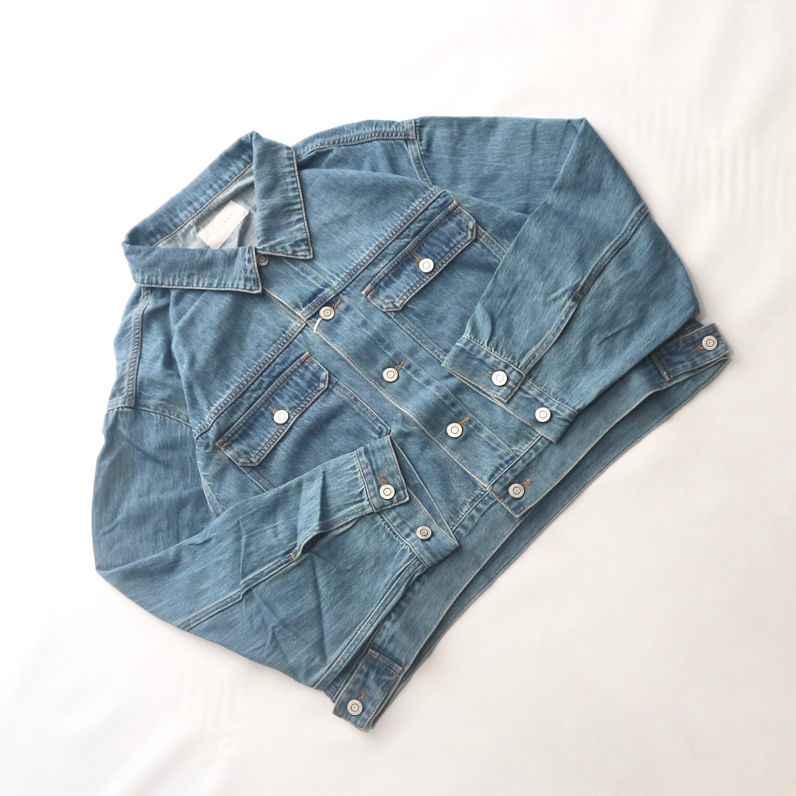 CHIGNON シニヨン】WIDE DENIM JACKET ワイドデニムジャケット 4854
