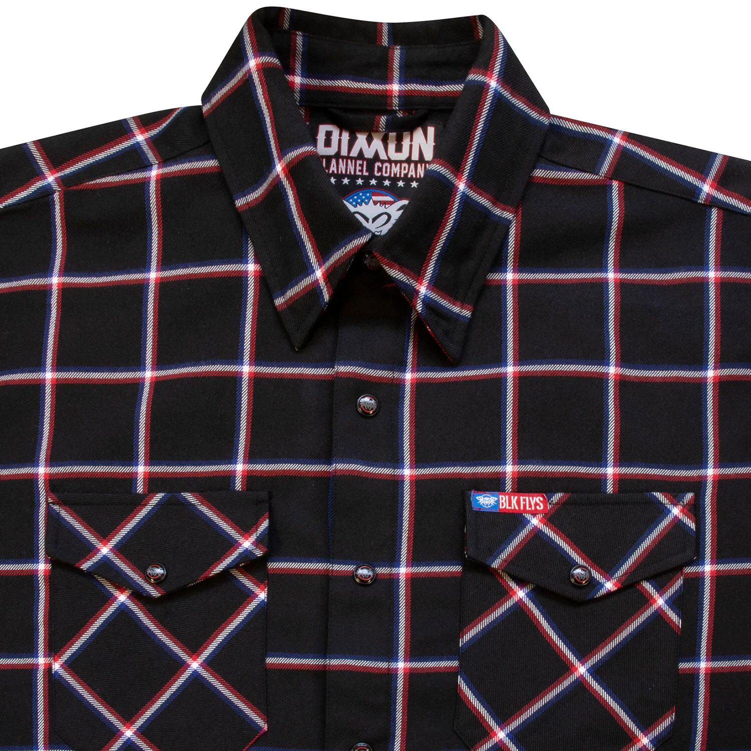 FLY CENTENNIAL-DIXXON FLANNEL L/S SHIRT BLACKFLYS x DIXXON FLANNEL  