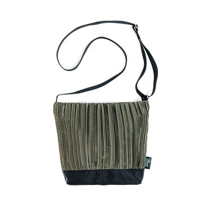 カラフルプリーツシャインショルダーバッグ(DSP-S910)#153ダークグリーン