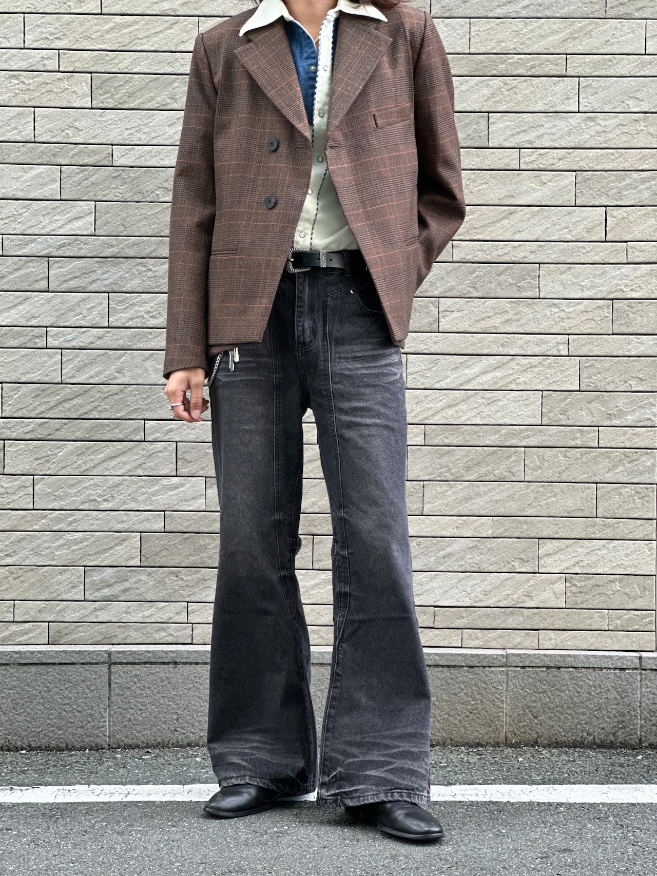 American Flare Denim【Black】