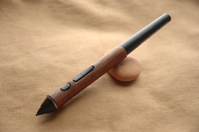 Wooden Grip for Wacom Pro Pen 3D (KP-505) [Standard type] | Hagurumado  Woodcrafts Yokosuka