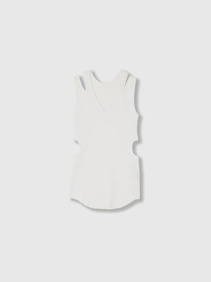 【26SS】THINGS THAT MATTER シングスザットマター / タンクトップ / NOTCH DESIGN TWO-WAY TANK TOP