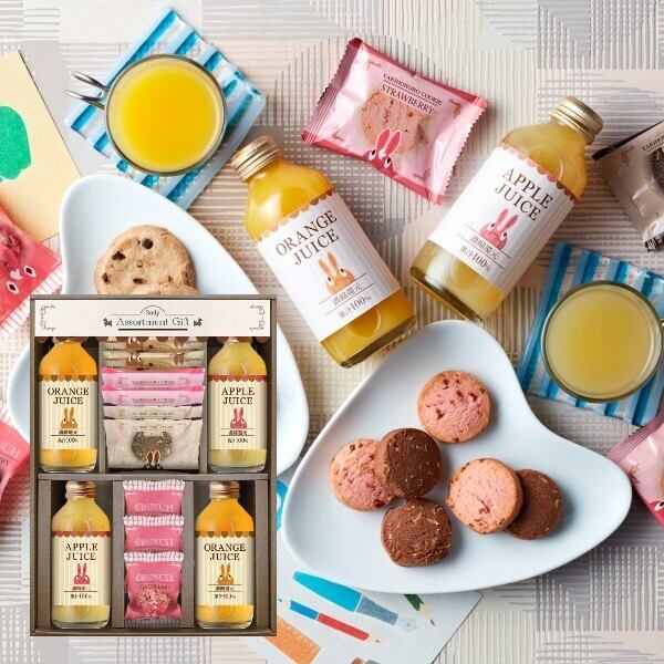 ロディ ジュース&クッキーセット 焼き菓子 結婚内祝い 新築内祝い 初節句内祝 入学内祝い 出産内祝い プレゼント 内祝い お祝い お祝い返し ギフト 出産祝い お返し 返礼 送料無料 送料込み