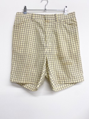 90-00sUnknown Cotton Check Shorts/L-XL