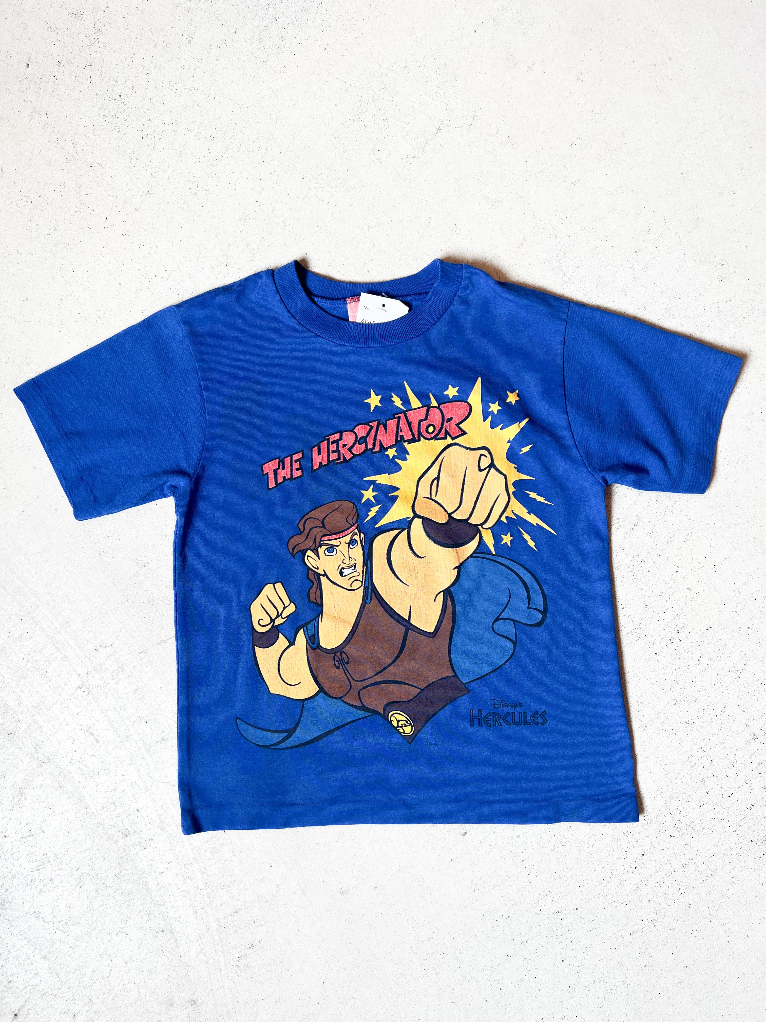 【140cm】VINTAGE 90'S ヘラクレス 半袖Tシャツ【9883】