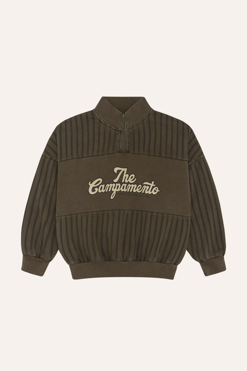The Campamento　Stripes Sweatshirt