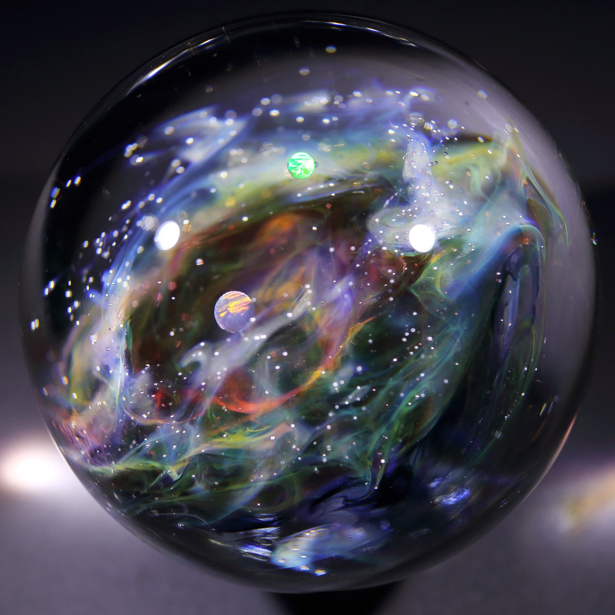 60mm Nebula Galaxy Glass Marble 星雲状宇宙ガラスマーブル