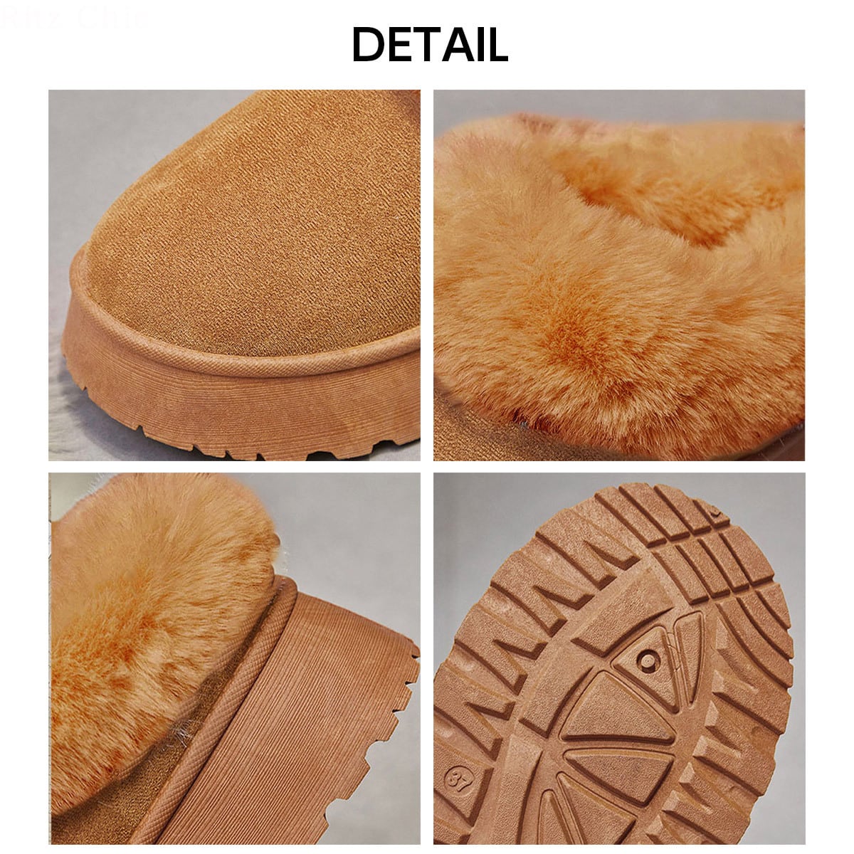 アンクル ムートンブーツ レディース 秋冬 韓国 厚底 ショートブーツ 防寒 保温 ふわふわ 暖かい フェイクファー おしゃれ 大人 かわいい 裏起毛 モカシン 歩きやすい 大人可愛い 大人女子