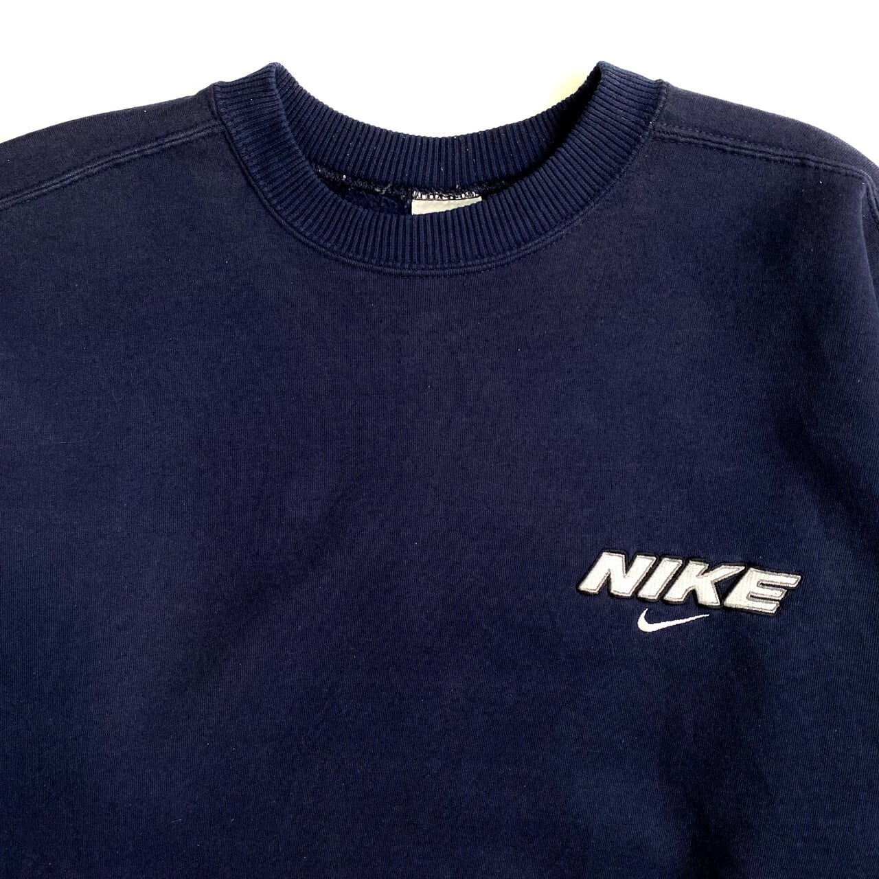 90年代 NIKE ナイキ スウォッシュ バック ロゴ 刺繍 スウェット