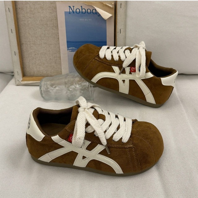 クラシッククロスラインローカットスニーカー 3col   R01552