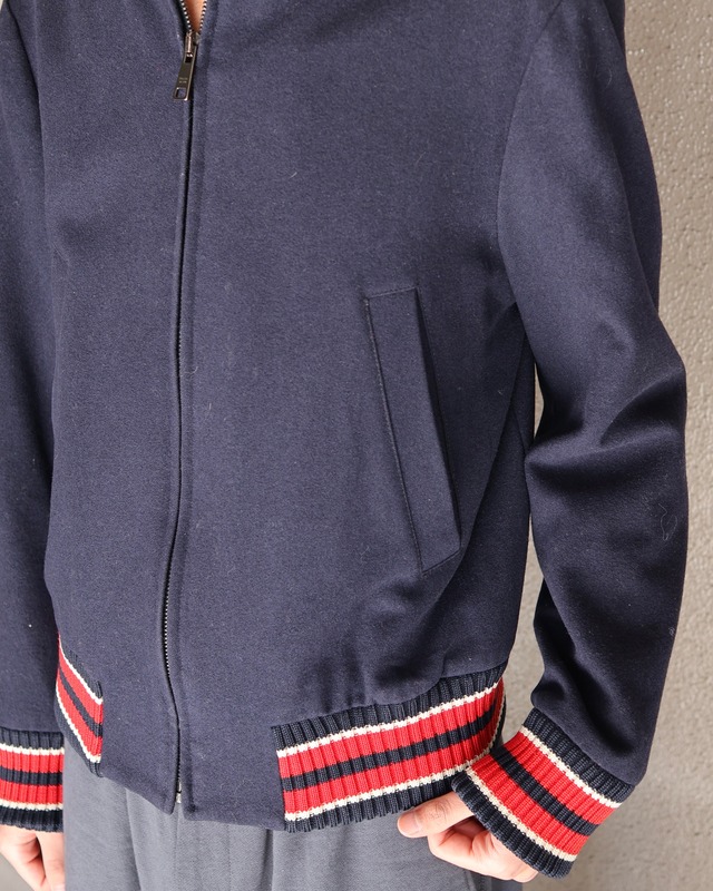 【PRADA】Hem design zip up Blouson
