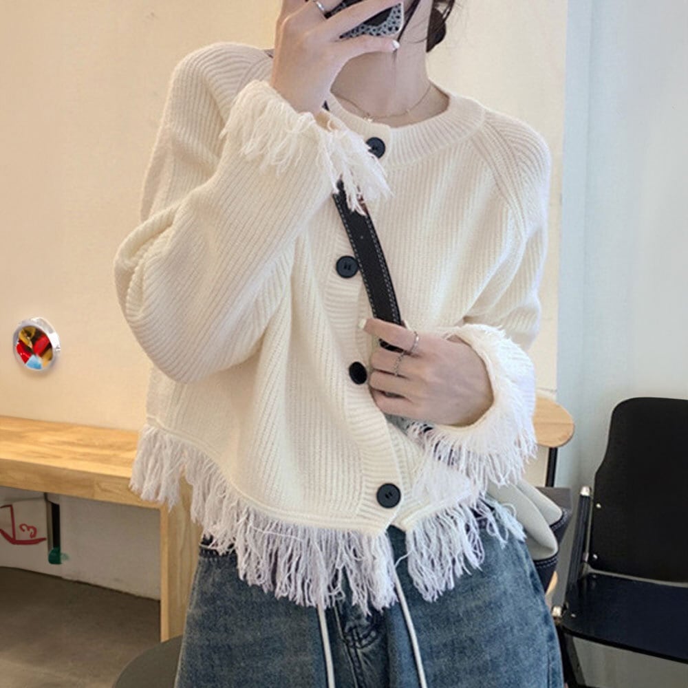 ニッセン] ブークレニットアンサンブル（ビスチェ＋カーディガン