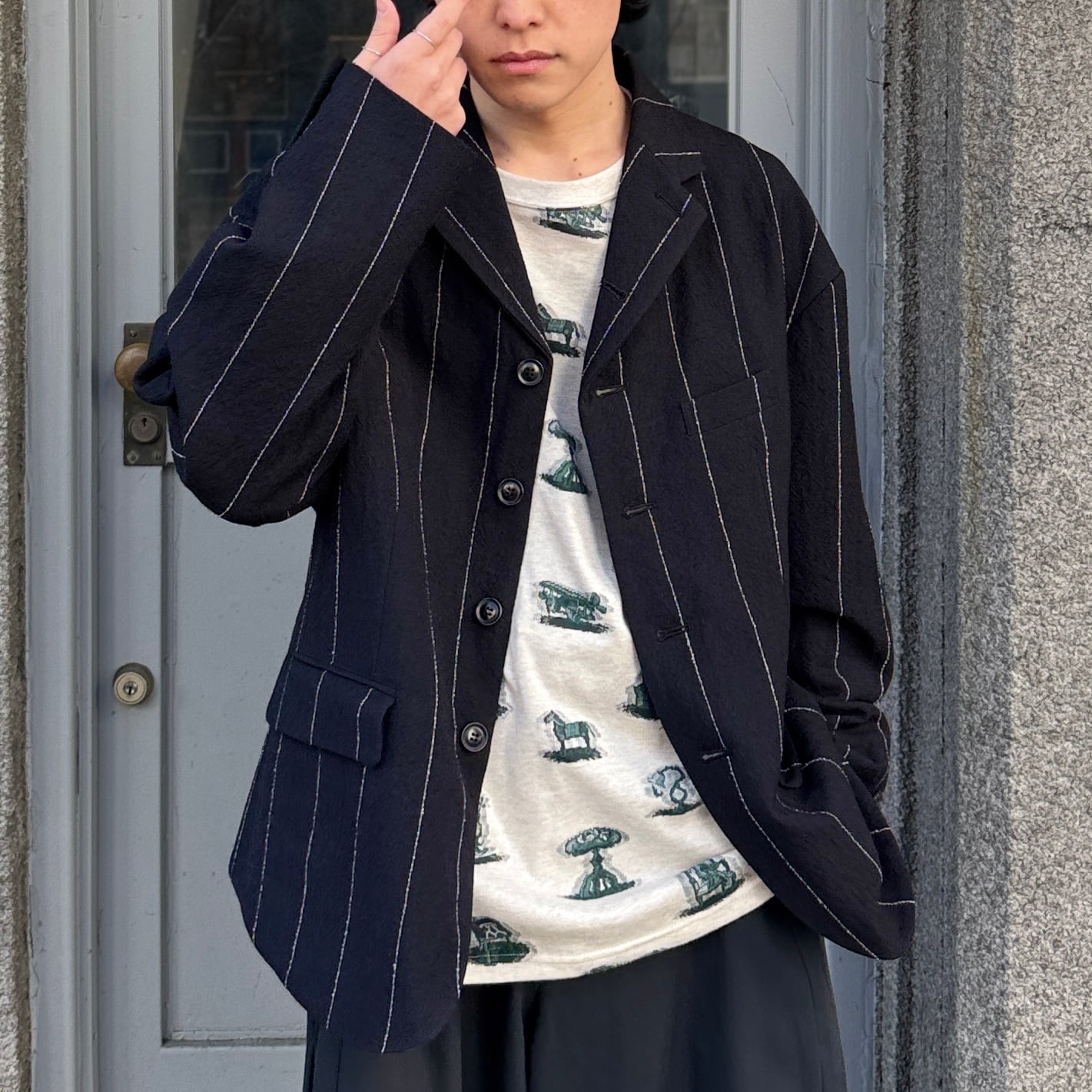SHINYAKOZUKA / ANTIQUE TAILOR(ISSUE #8) / PIN STRIPE | ふぁいん