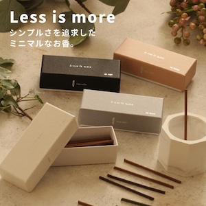 お香 スティック Less is more ショートインセンス 40本入り