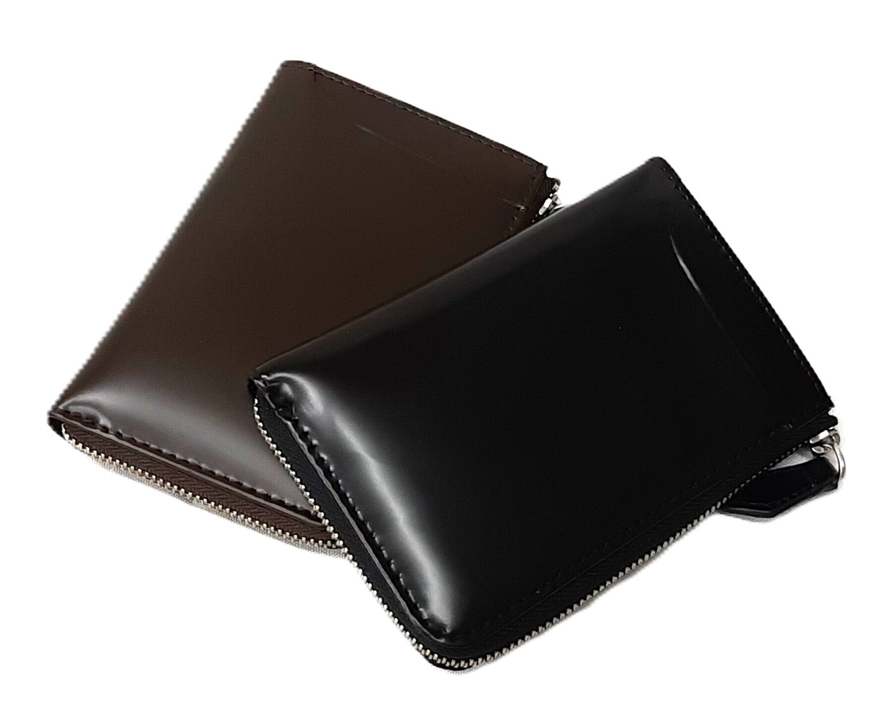 Maturi マトゥーリ イタリアンレザー 牛革 二つ折り財布 コンパクト