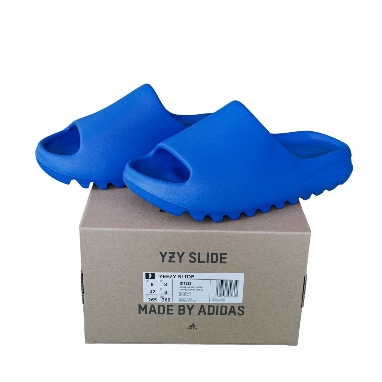 adidas yeezy slide azure 31.5cm イージースライド