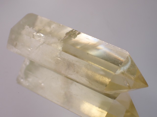 レモンクォーツ　オベリスク/シングルポイント　48.1g　[D2-4]