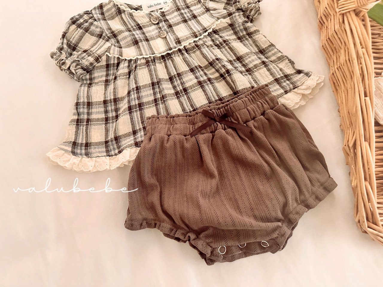 [valubebe] Lumi Eyelet Bloomer / [벨루베베] 루미아일렛블루머
