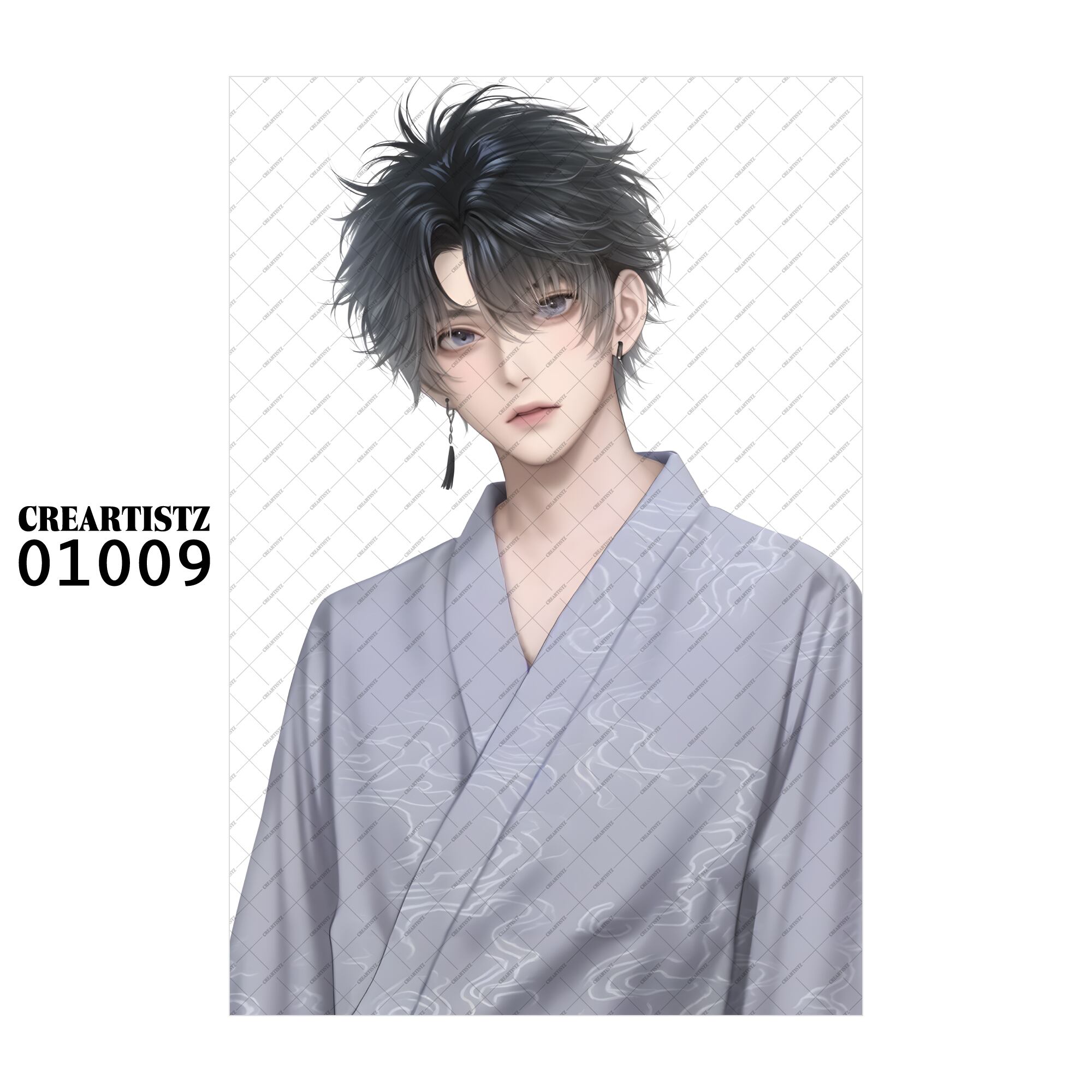 01009 ボーイ クール オリジナル ペーパー/ステッカー 4枚セット CREARTISTZ