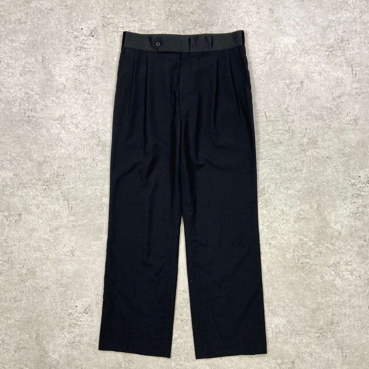 50's60's vintage ワイドスラックス　スラックス　ブラック 50's ビンテージワイドスラックス - Fresh Service NECESSARY or
